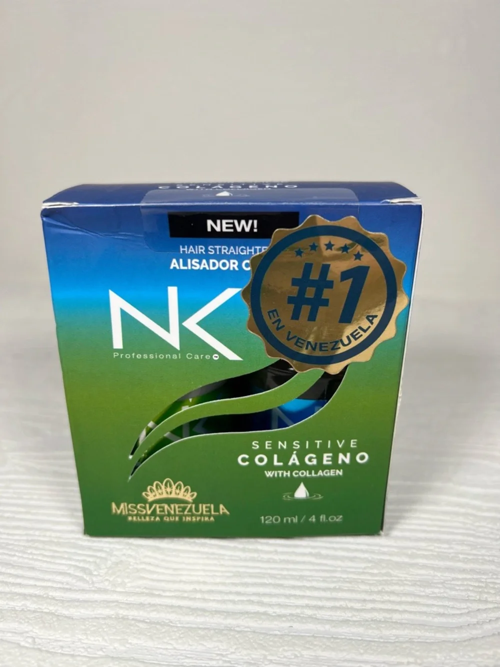 NK Keratin Sensitive Hair Straightener Kit